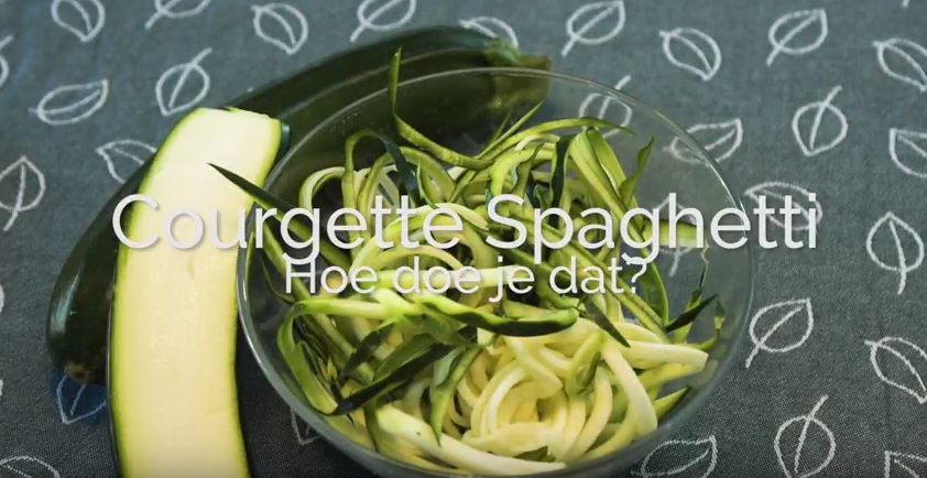 Courgette spaghetti