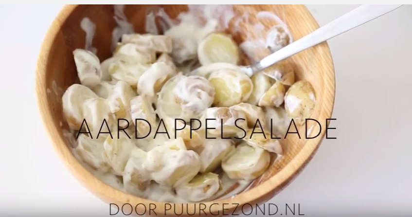video hoe maak je aardappelsalade