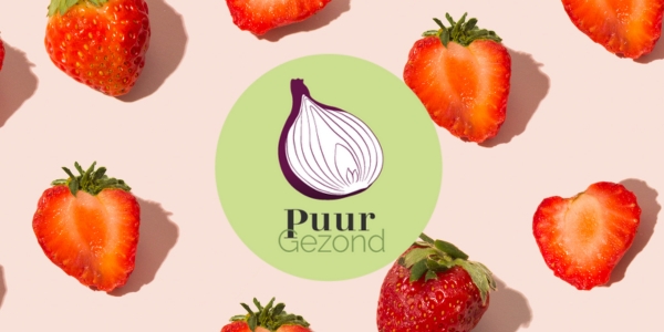 Banner nieuwsbrief Puurgezond aardbeien