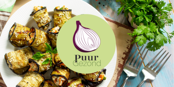 Banner nieuwsbrief PuurGezond aubergines