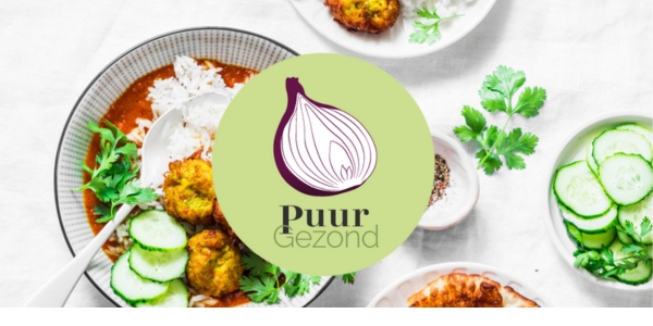 Banner van nieuwsbrief over PuurGezond oosters eten