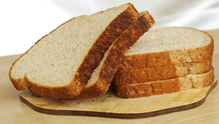 sneetjes volkorenbrood