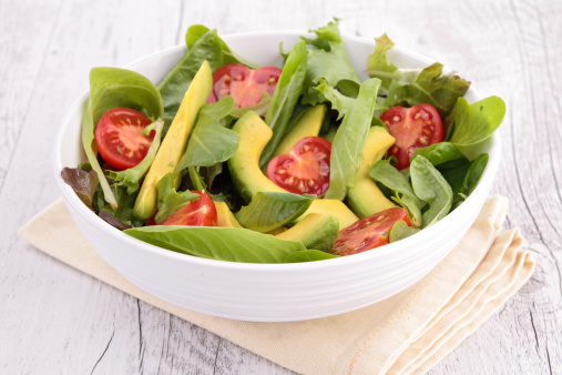 Salade met avocado