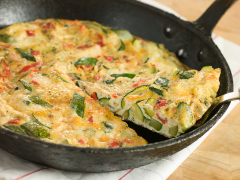 Omelet met groenten