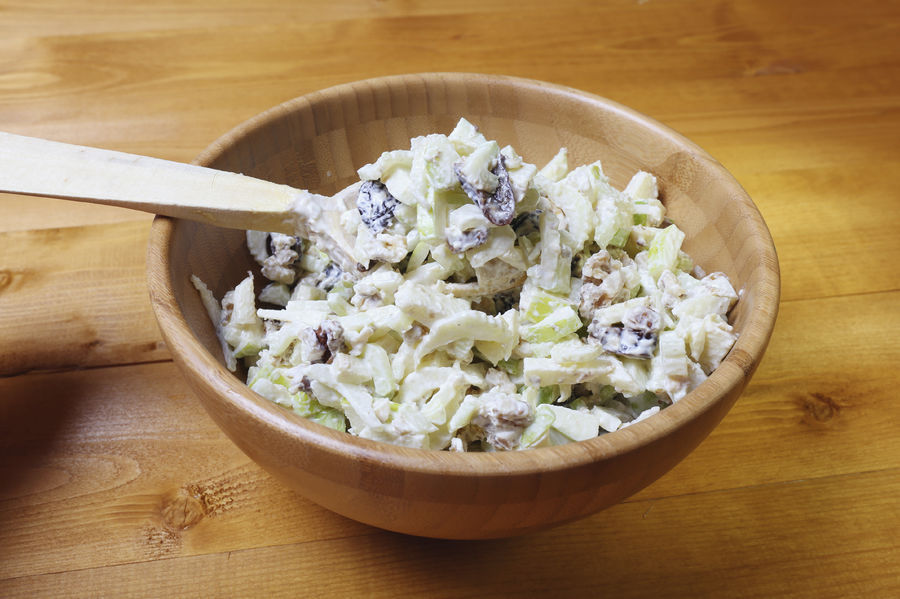 Hoe maak je waldorfsalade ?
