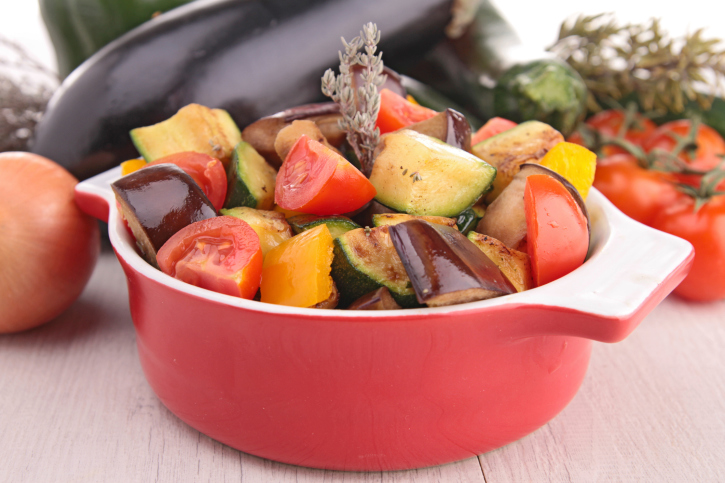 Hoe maak je ratatouille uit de oven