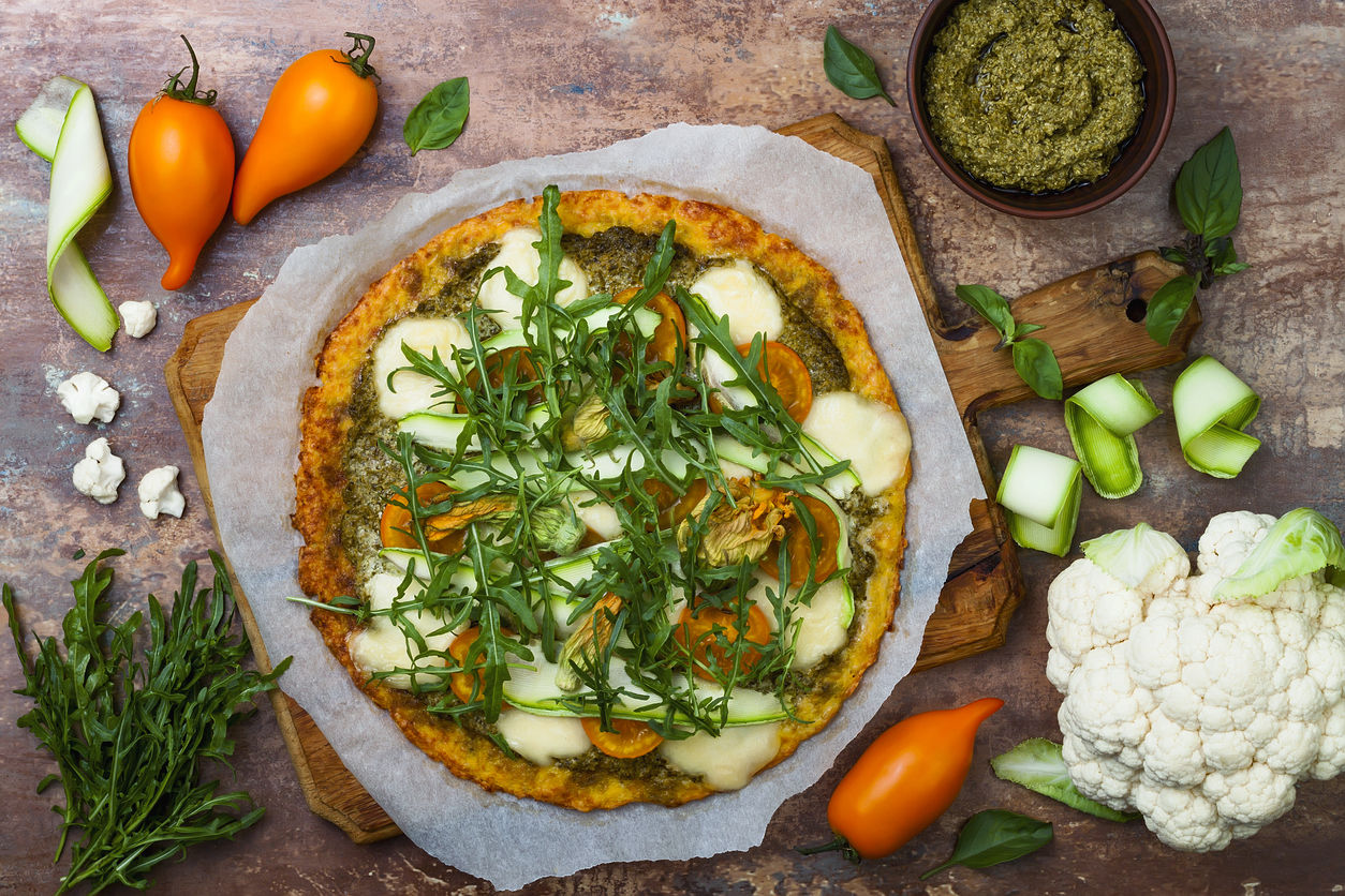Hoe maak je bloemkoolpizza