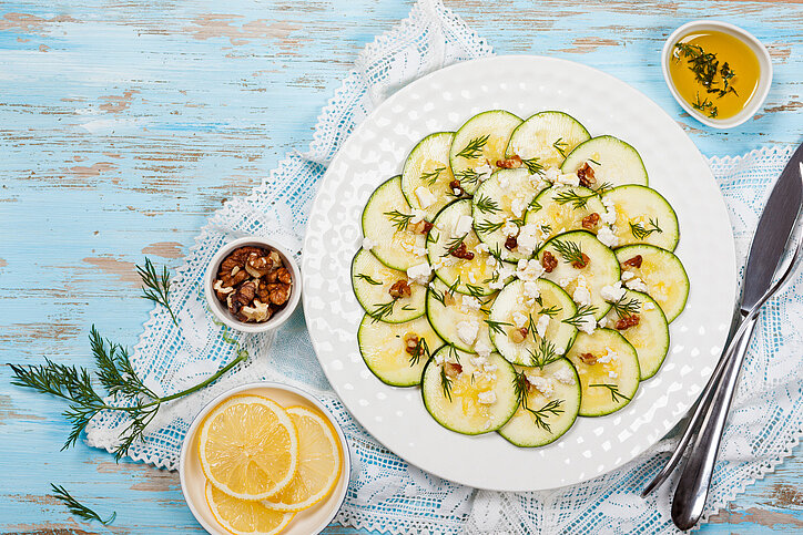 courgette carpaccio