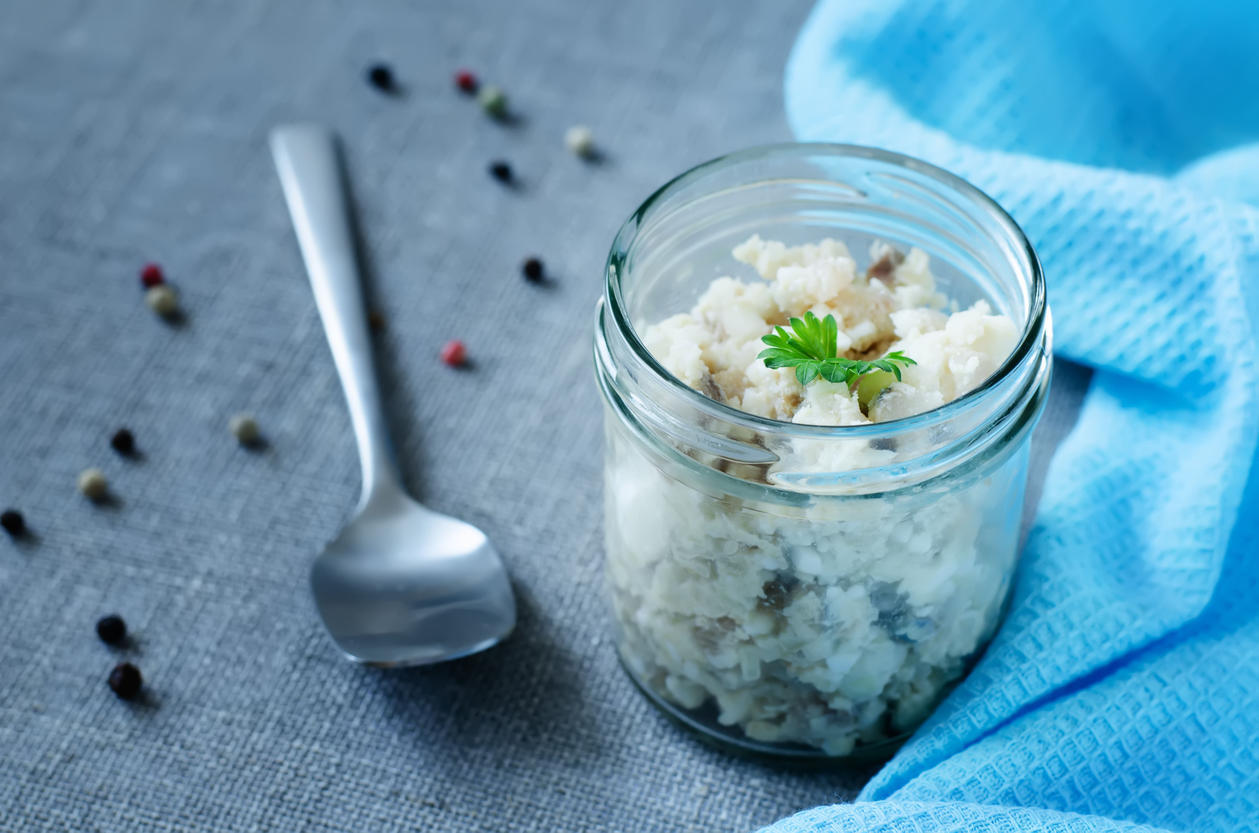 haringsalade van nieuwe haring haringsalade van nieuwe haring