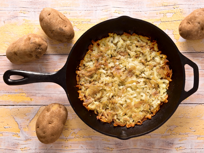 pan met rösti