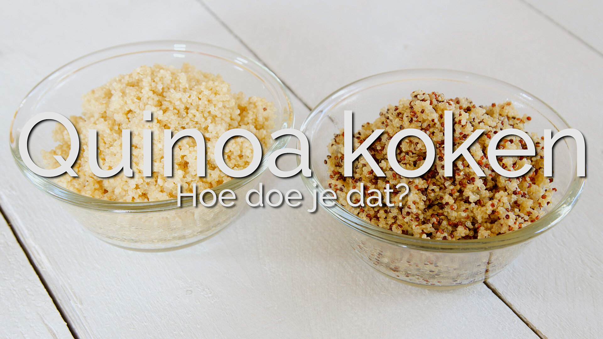 Zo bereid je quinoa