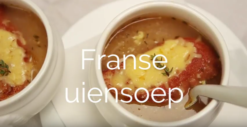 Franse uiensoep