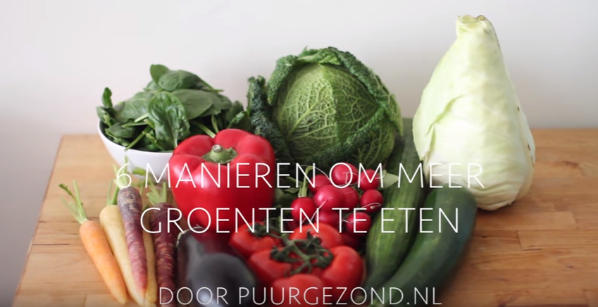 6 manieren om meer groenten te eten
