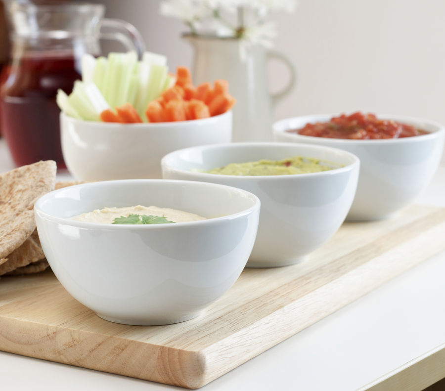 Cranberrydip met groentesticks