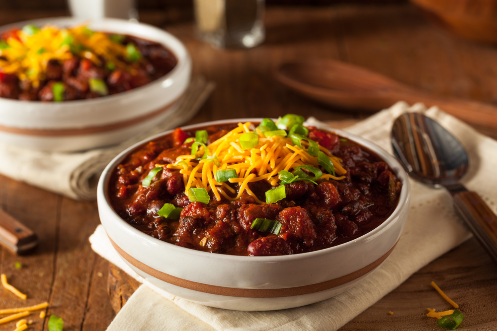 Chili sin carne met chocolade Chili sin carne met chocolade