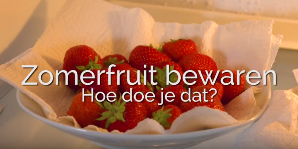 Zomerfruit bewaren