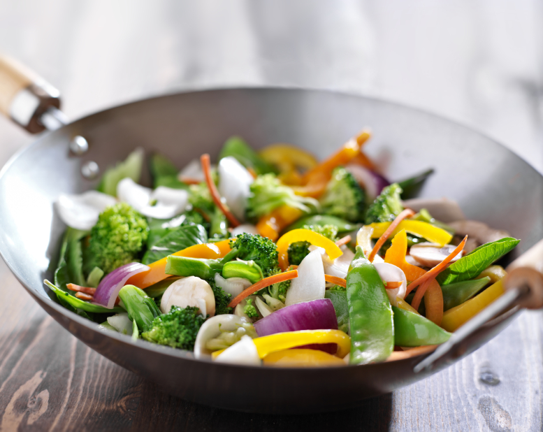 Hoe maak je groenten uit de wok