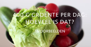 400 gram groenten per dag