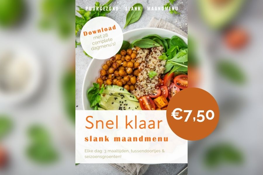 Snel klaar menu slank