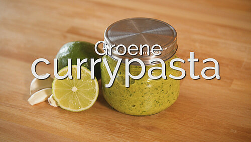 Groene currypasta