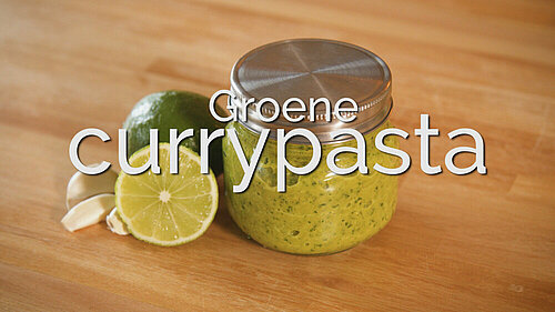 Groene currypasta Groene currypasta