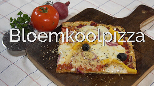Bloemkoolpizza