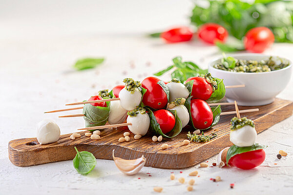 Prikker caprese