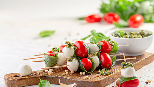Prikker caprese Prikker caprese