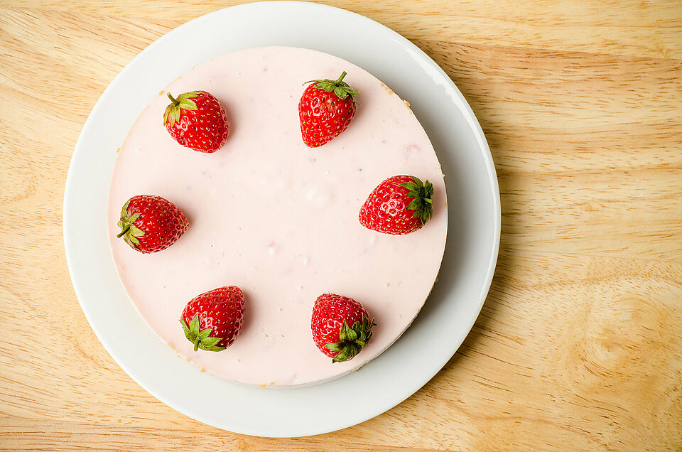 recept aardbeienkwarktaart