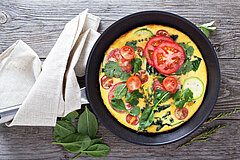 homemade boerenomelet