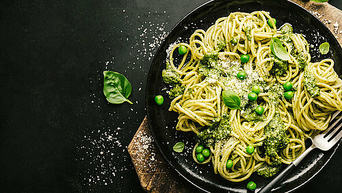 Pasta met doperwtjes Pasta met doperwtjes
