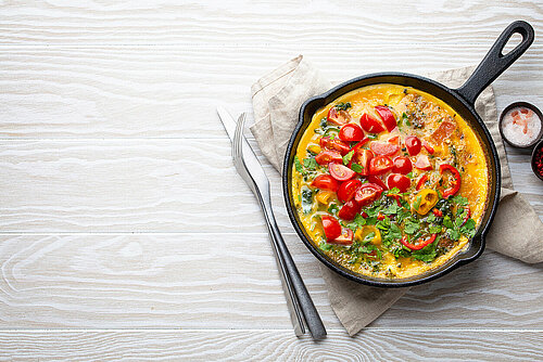 Gevulde omelet