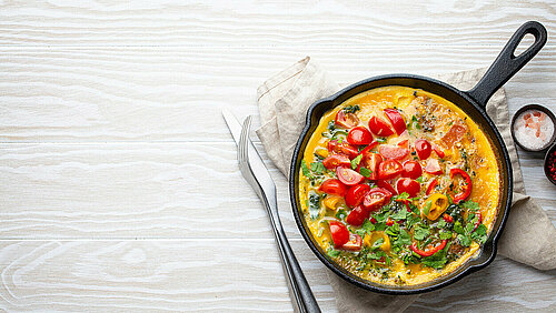 Gevulde omelet