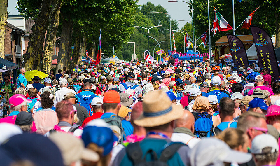 vierdaagse wandelaars