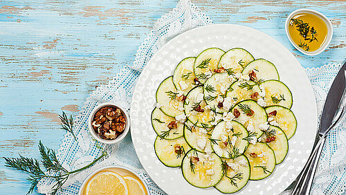 courgette carpaccio