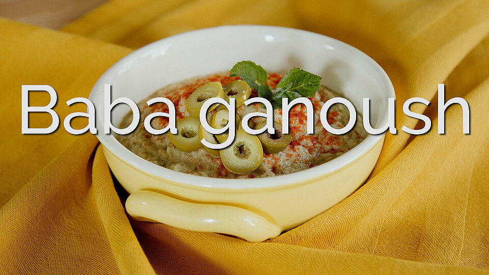 video hoe maak je baba ganoush (auberginespread)
