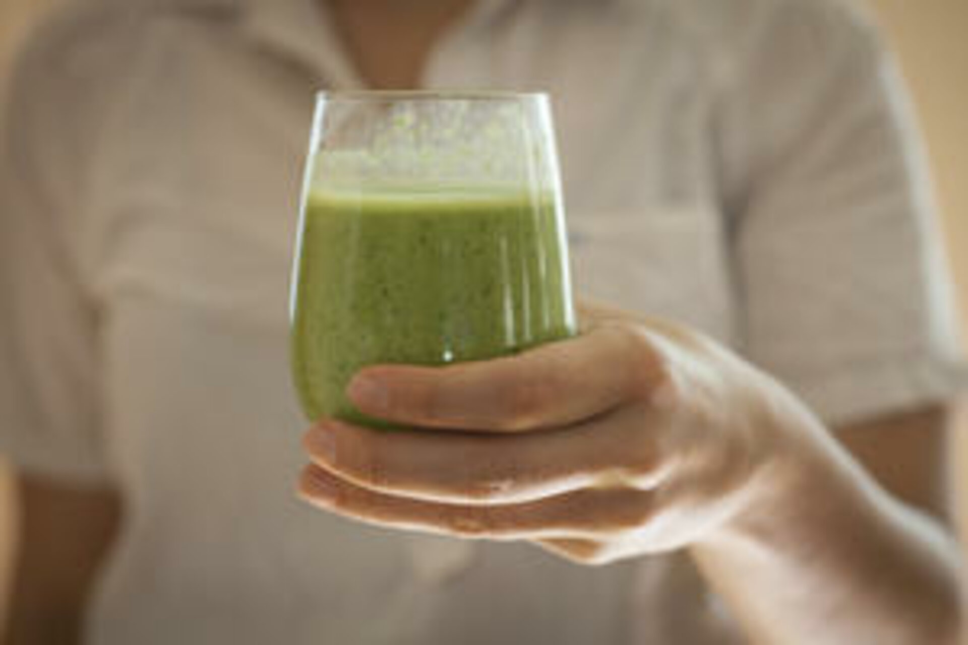 Green en sweet kale smoothie