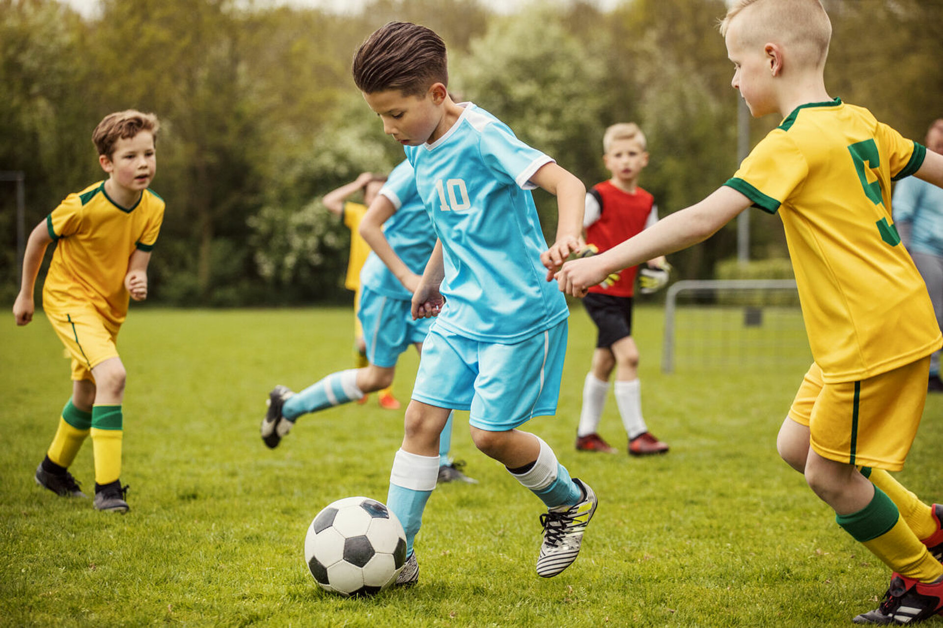 Sportend kind