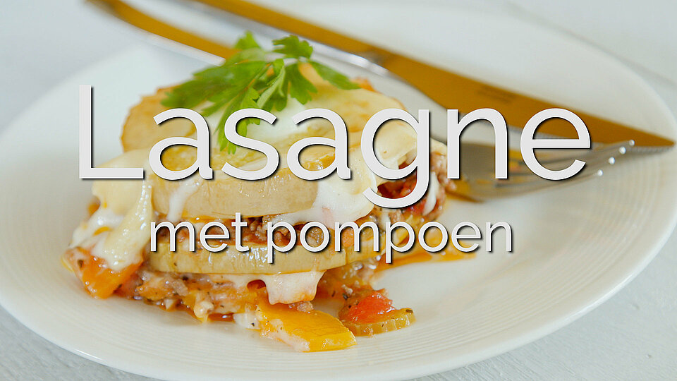 Koolhydraatarme pompoenlasagne