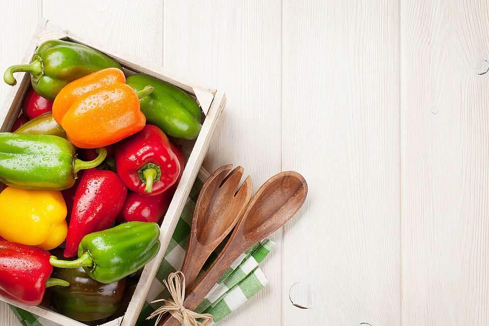 38 recepten met paprika diverse soorten pparika in een bak