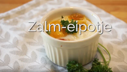 Zalm-eipotjes
