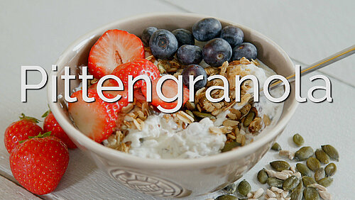 Hoe maak je pittengranola uit de koekenpan