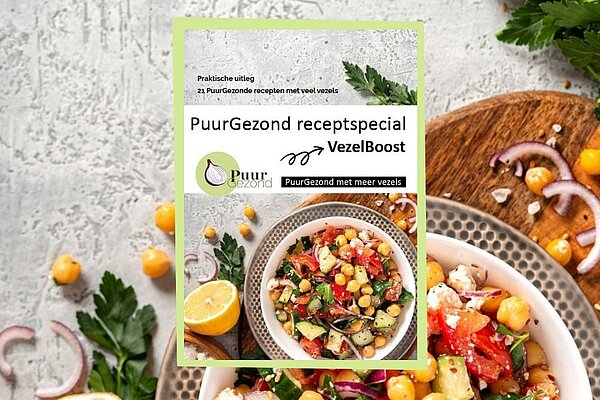cover van receptspecial Vezelboost van PuurGezond