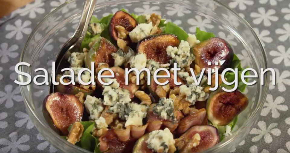 Salade met vijgen