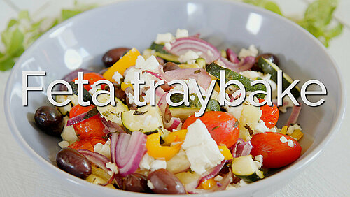 traybake met feta