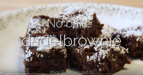 Dadelbrownie