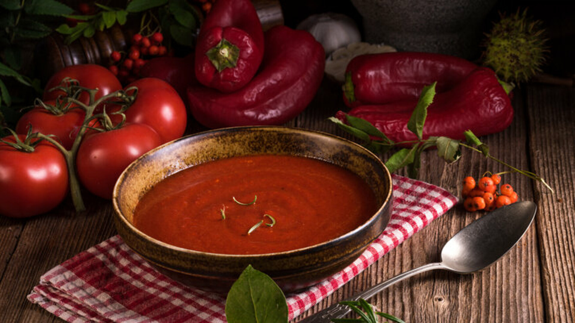 paprika-tomatensoep
