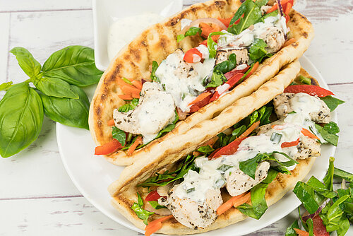 recept pitabroodje met andijvie