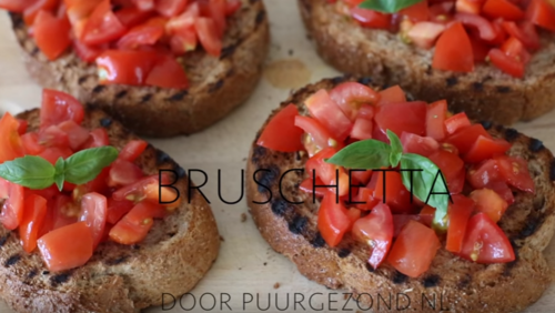Hoe maak je bruschetta