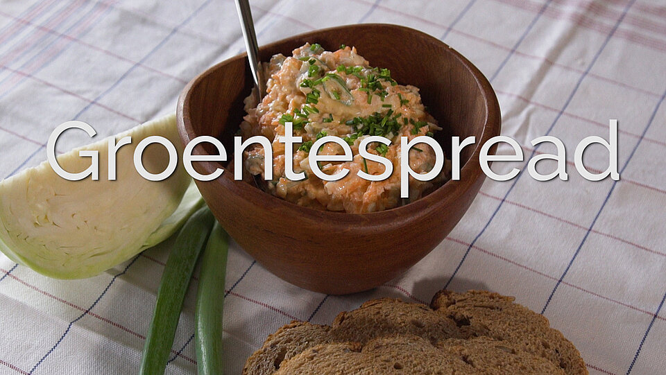 Groentespread voor op brood
